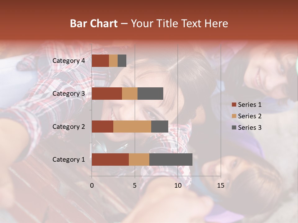 Casual Teen Happy PowerPoint Template