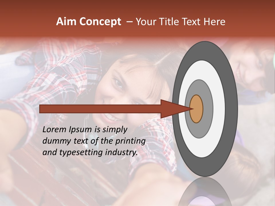 Casual Teen Happy PowerPoint Template