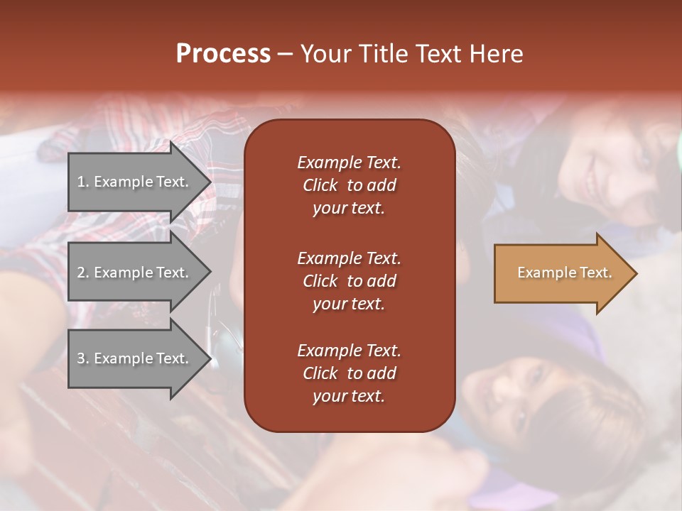 Casual Teen Happy PowerPoint Template