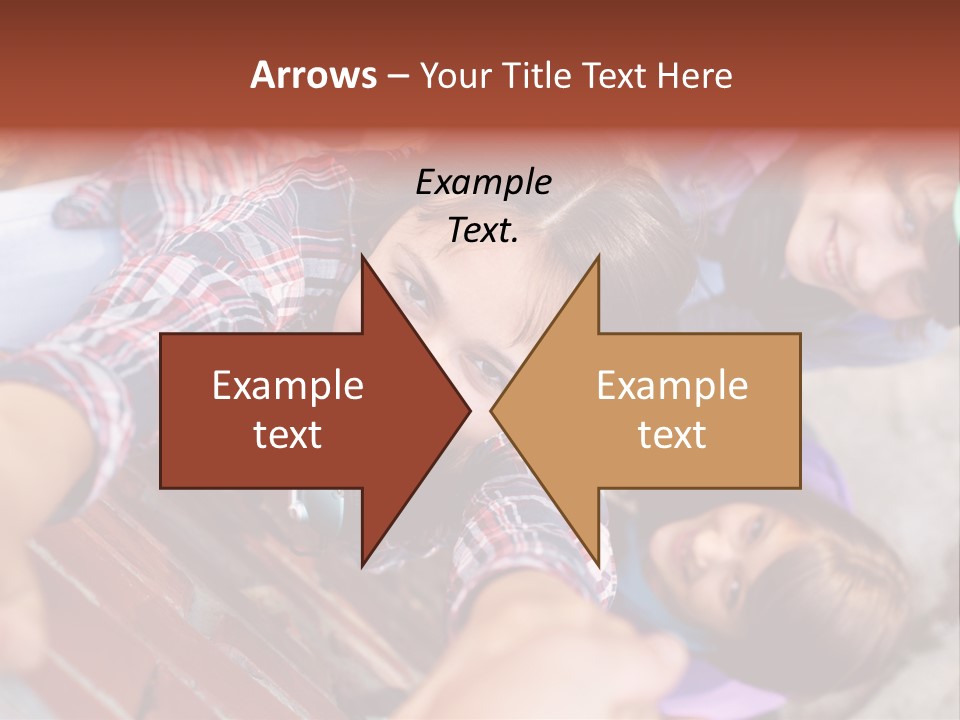 Casual Teen Happy PowerPoint Template