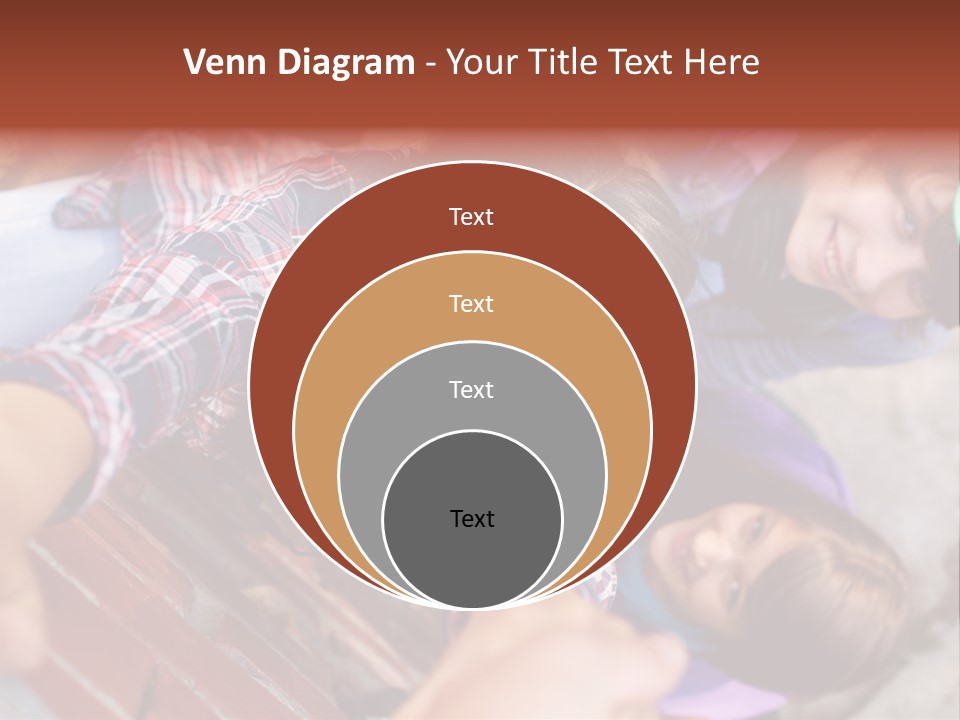 Casual Teen Happy PowerPoint Template