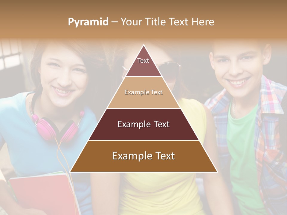 Boy Students Cute PowerPoint Template