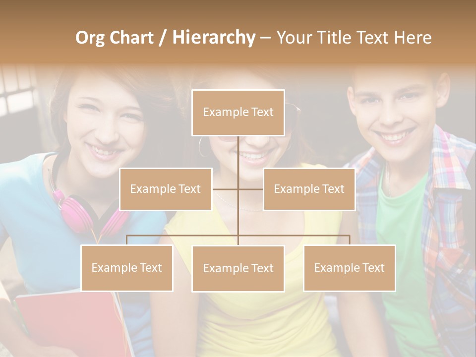 Boy Students Cute PowerPoint Template