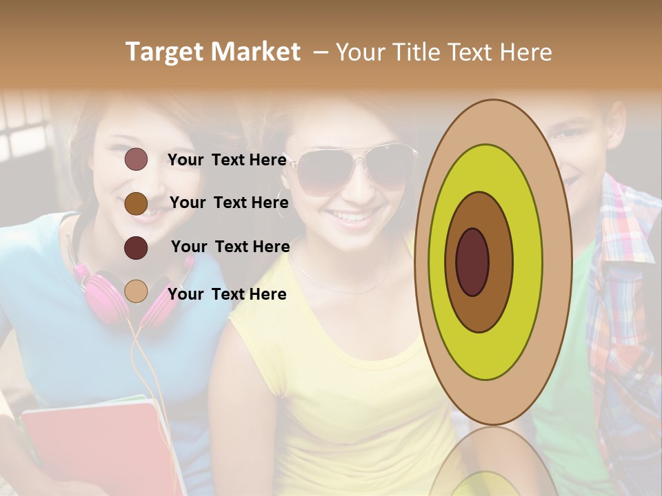 Boy Students Cute PowerPoint Template