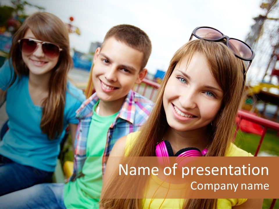 Amusement Positivity Positive PowerPoint Template