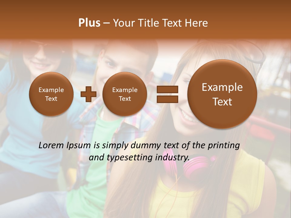 Amusement Positivity Positive PowerPoint Template