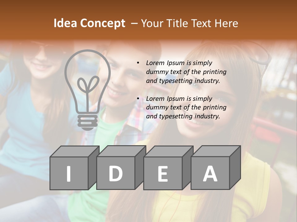 Amusement Positivity Positive PowerPoint Template