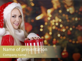 Christmas Heilig Abend Sch PowerPoint Template