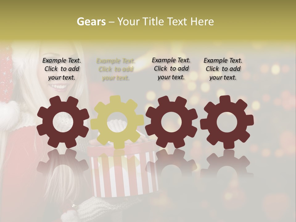 Christmas Heilig Abend Sch PowerPoint Template