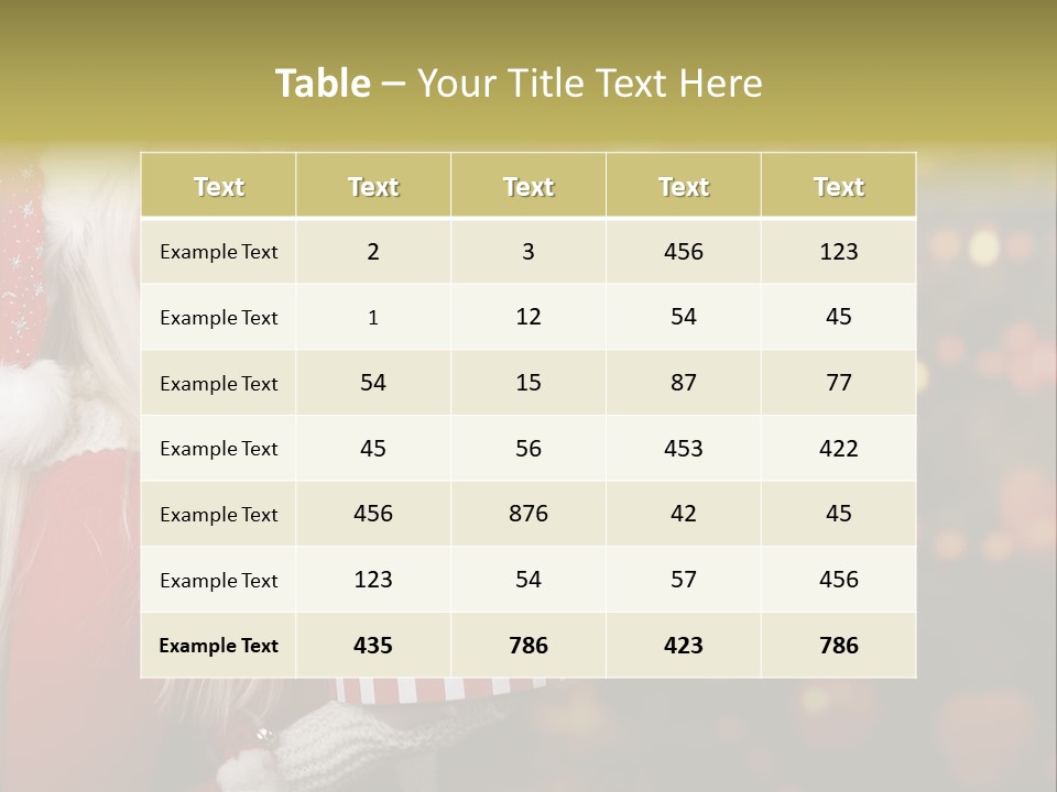 Christmas Heilig Abend Sch PowerPoint Template