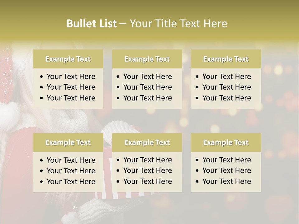 Christmas Heilig Abend Sch PowerPoint Template