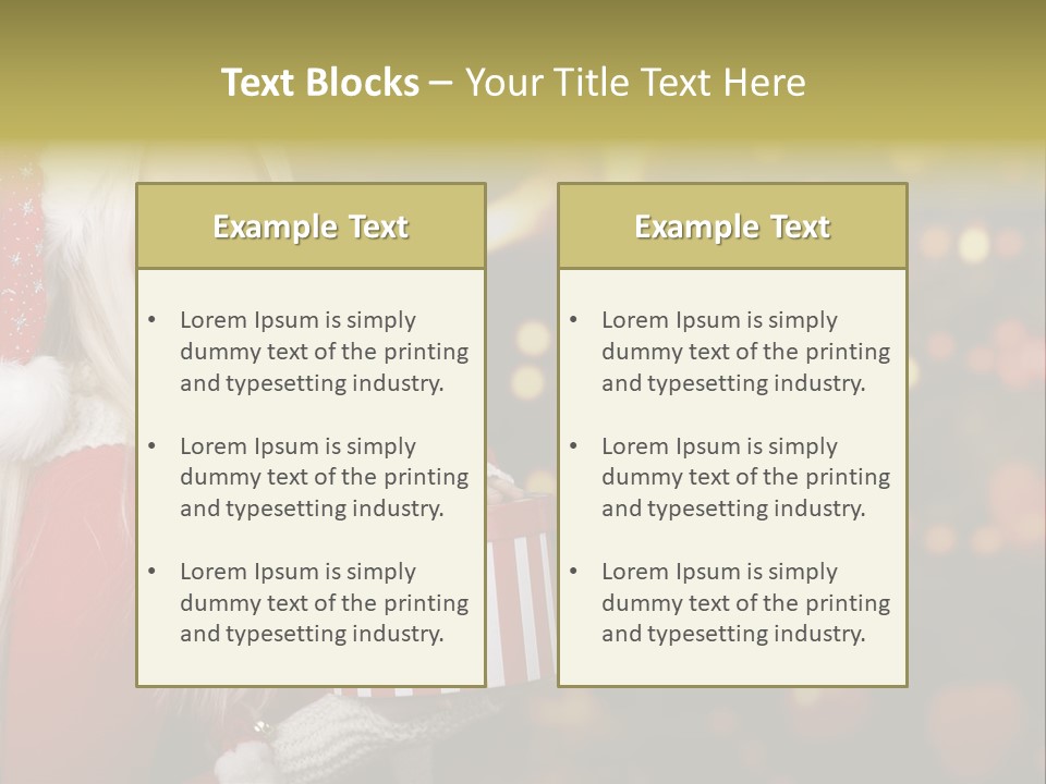 Christmas Heilig Abend Sch PowerPoint Template