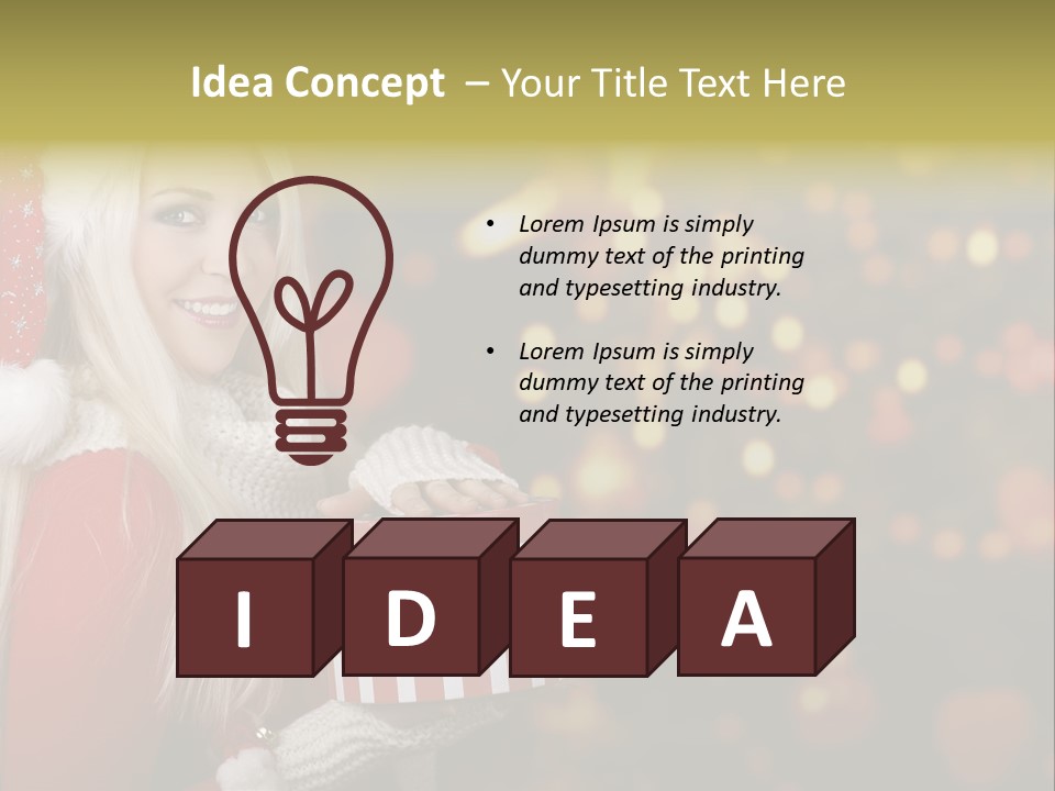 Christmas Heilig Abend Sch PowerPoint Template