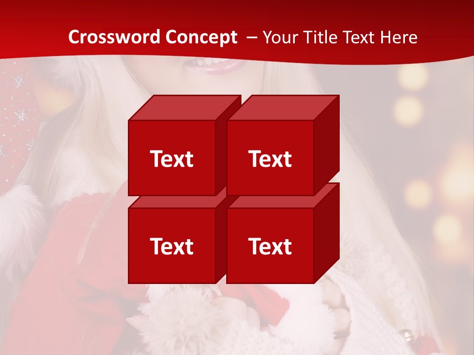 Advent Sch Junge PowerPoint Template