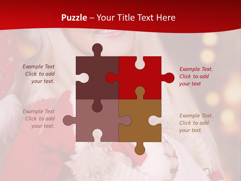 Advent Sch Junge PowerPoint Template