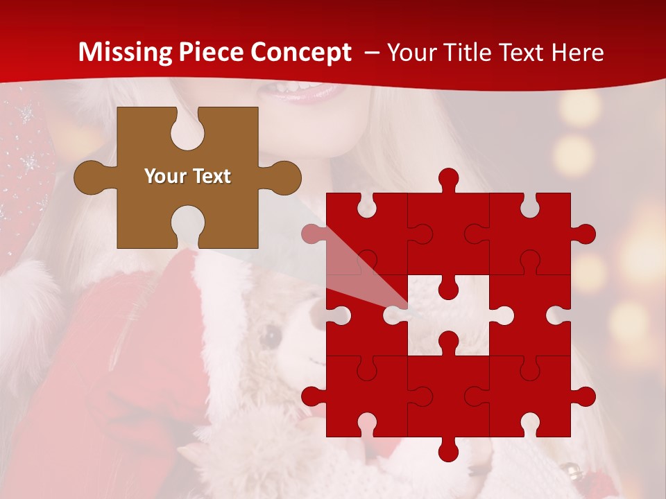 Advent Sch Junge PowerPoint Template