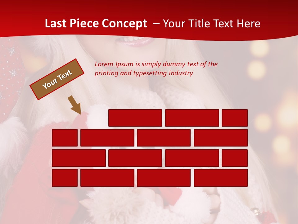 Advent Sch Junge PowerPoint Template
