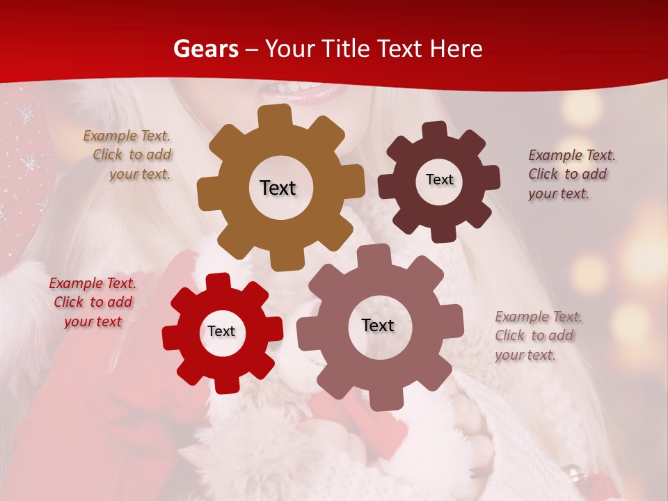 Advent Sch Junge PowerPoint Template