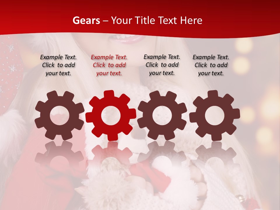 Advent Sch Junge PowerPoint Template