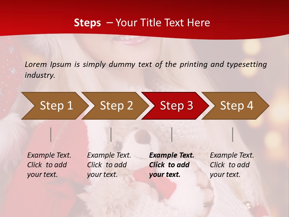 Advent Sch Junge PowerPoint Template
