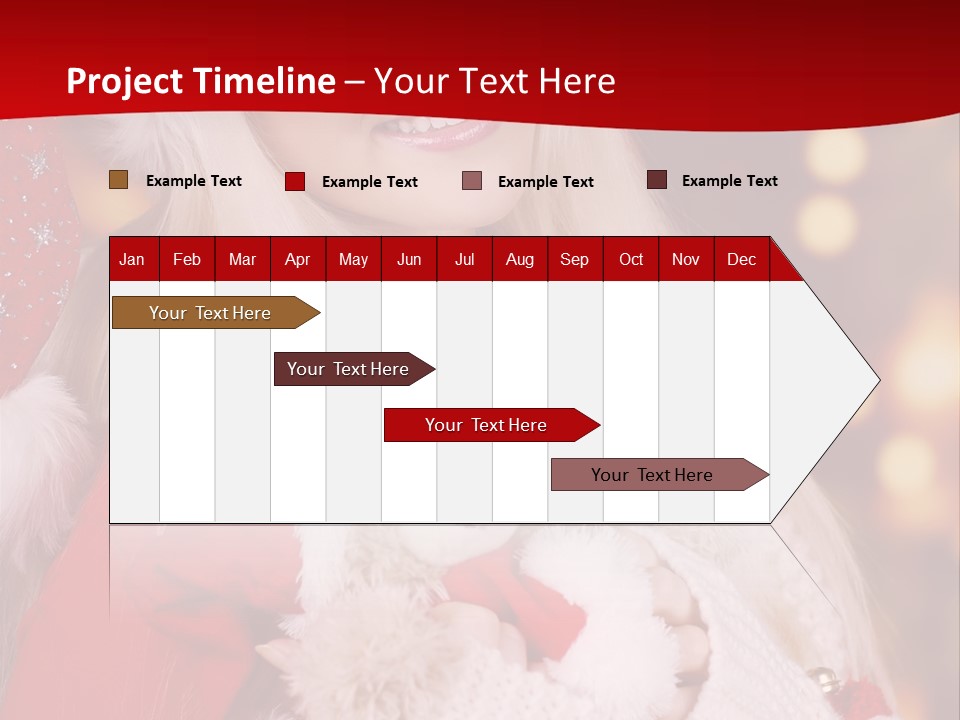 Advent Sch Junge PowerPoint Template