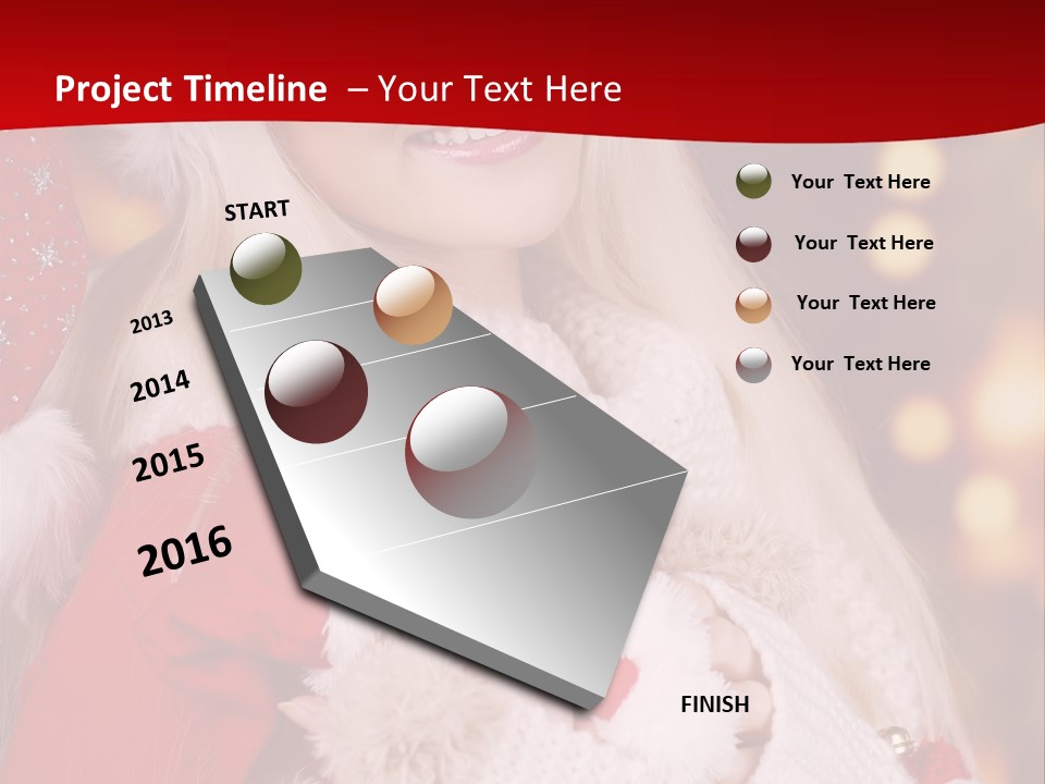 Advent Sch Junge PowerPoint Template
