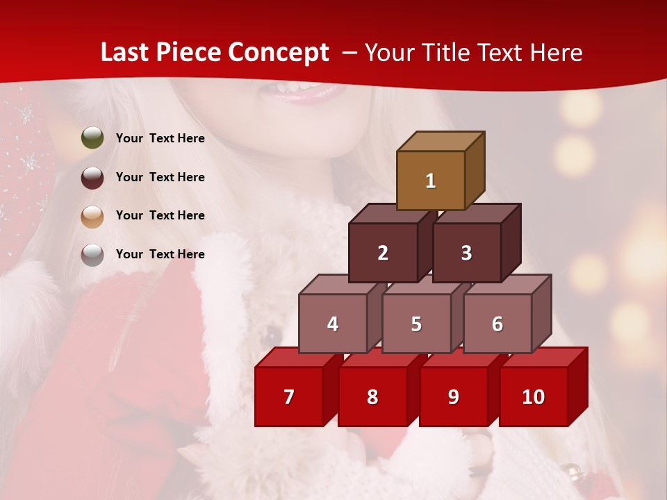 Advent Sch Junge PowerPoint Template
