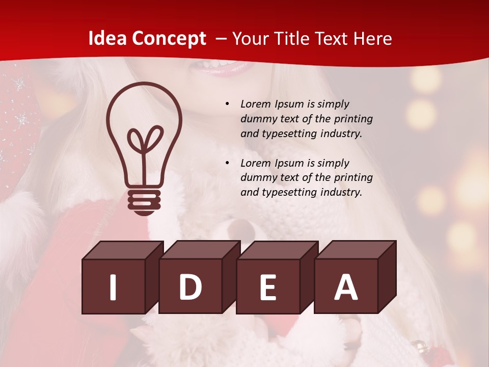 Advent Sch Junge PowerPoint Template
