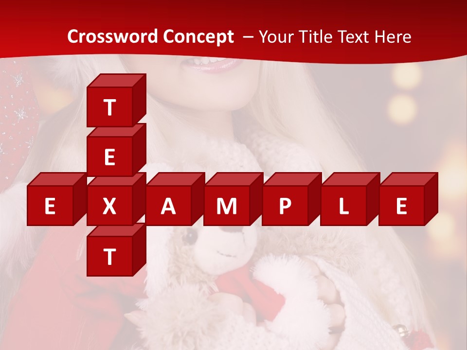 Advent Sch Junge PowerPoint Template