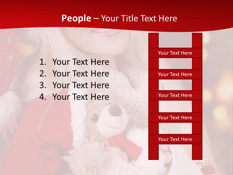 Advent Sch Junge PowerPoint Template