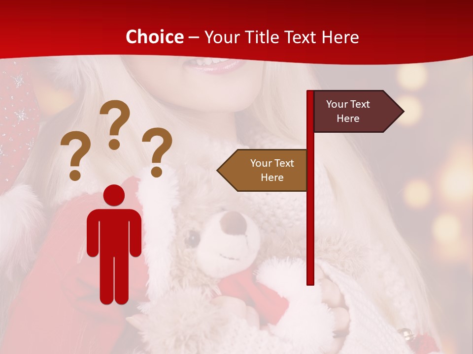 Advent Sch Junge PowerPoint Template