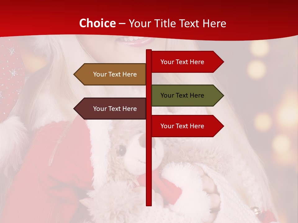 Advent Sch Junge PowerPoint Template