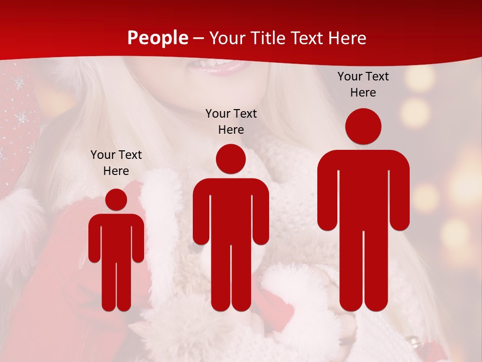 Advent Sch Junge PowerPoint Template