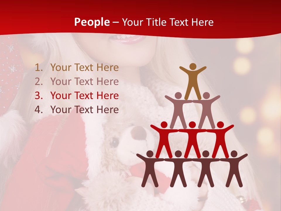 Advent Sch Junge PowerPoint Template