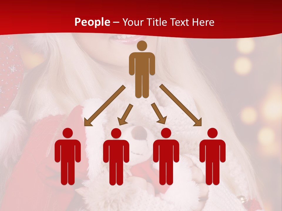 Advent Sch Junge PowerPoint Template