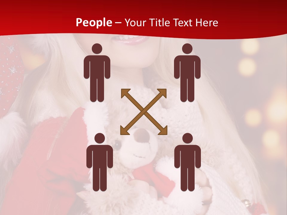 Advent Sch Junge PowerPoint Template