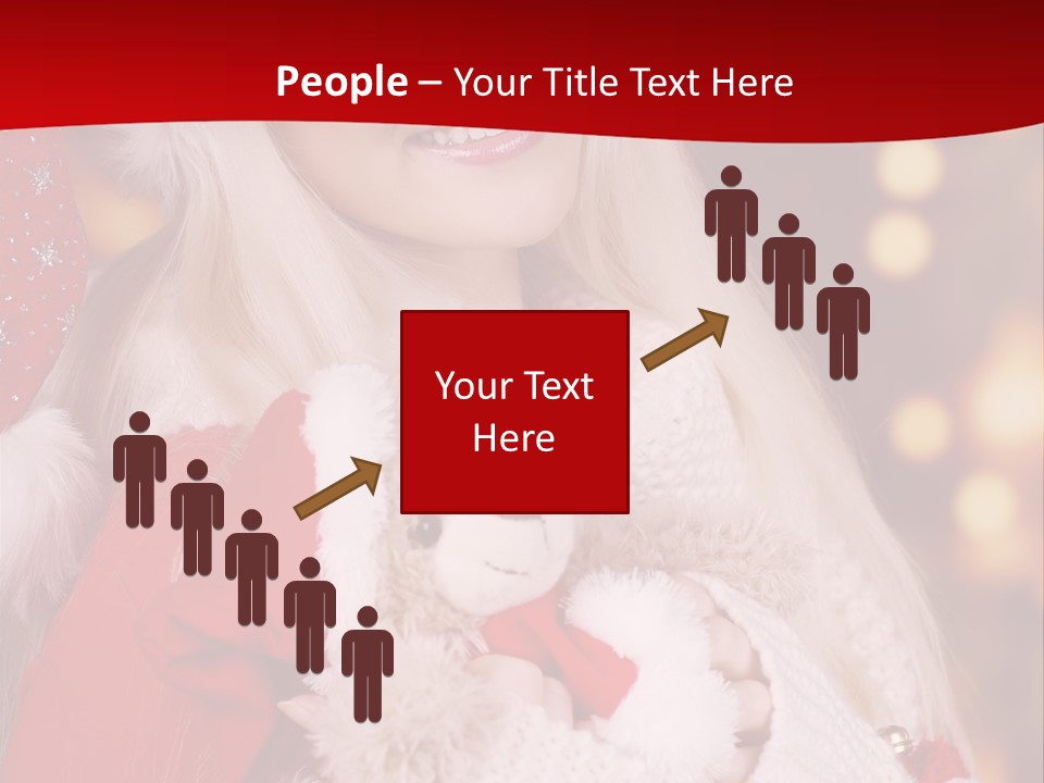 Advent Sch Junge PowerPoint Template