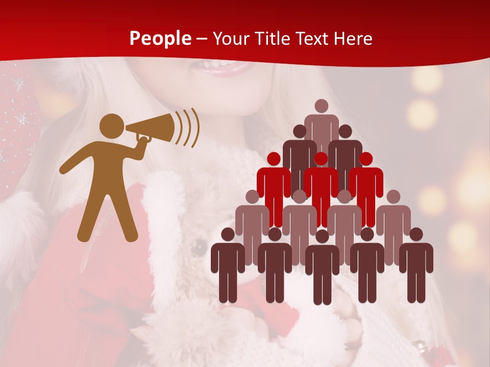 Advent Sch Junge PowerPoint Template