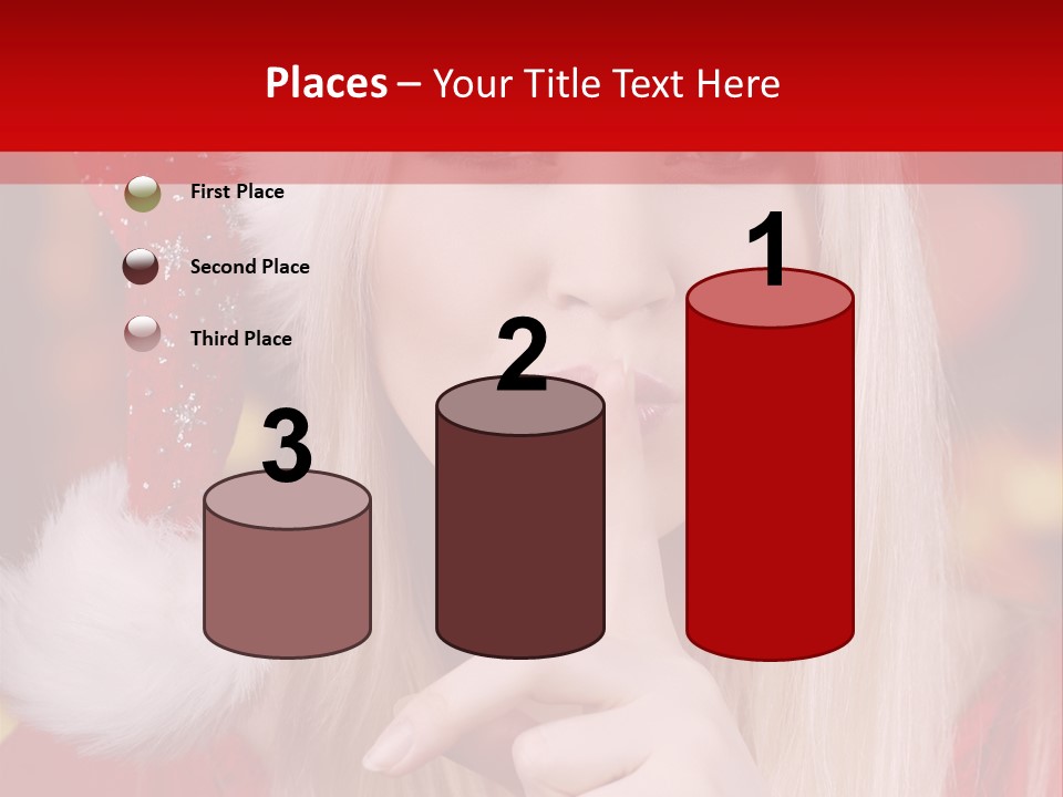 Merry Christmas Attraktive Nichts Verraten PowerPoint Template