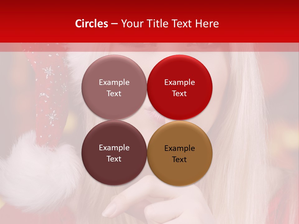 Merry Christmas Attraktive Nichts Verraten PowerPoint Template