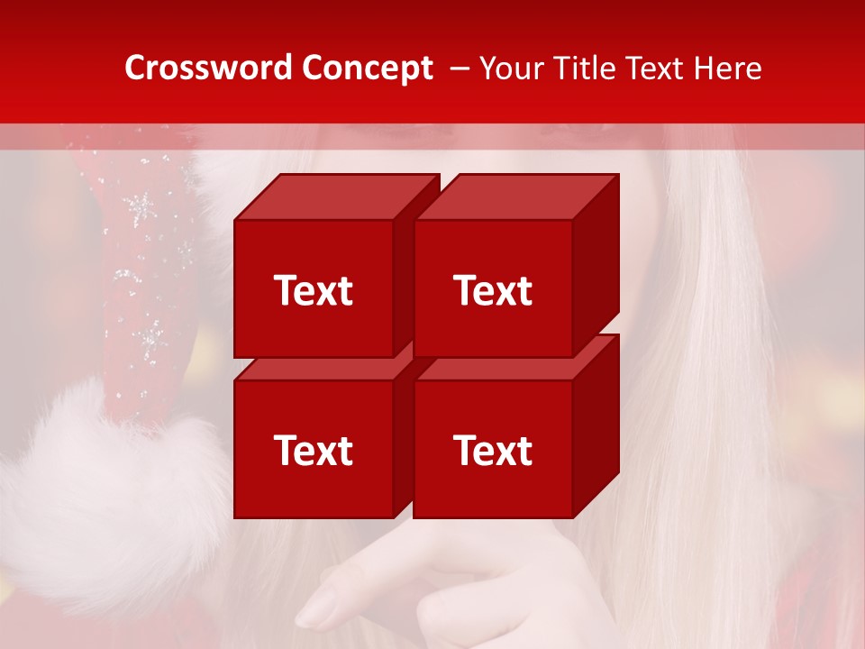 Merry Christmas Attraktive Nichts Verraten PowerPoint Template