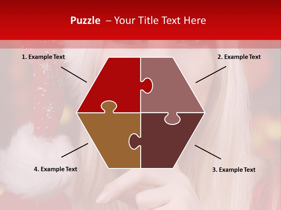 Merry Christmas Attraktive Nichts Verraten PowerPoint Template