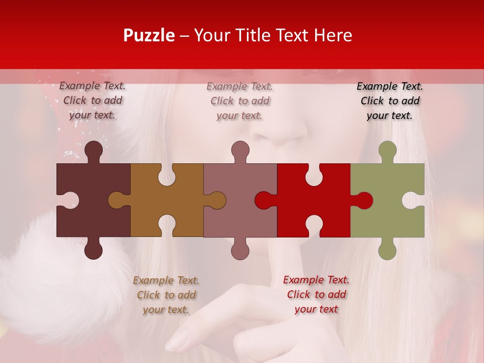 Merry Christmas Attraktive Nichts Verraten PowerPoint Template