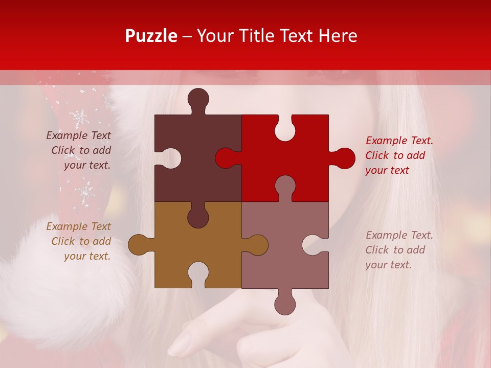 Merry Christmas Attraktive Nichts Verraten PowerPoint Template