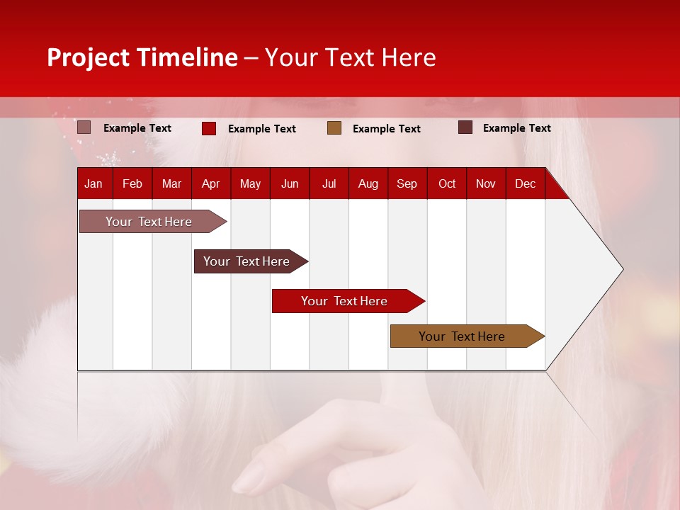 Merry Christmas Attraktive Nichts Verraten PowerPoint Template