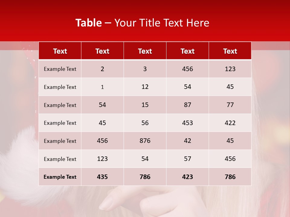 Merry Christmas Attraktive Nichts Verraten PowerPoint Template