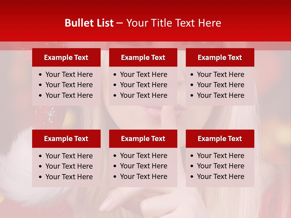 Merry Christmas Attraktive Nichts Verraten PowerPoint Template