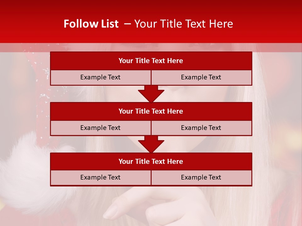 Merry Christmas Attraktive Nichts Verraten PowerPoint Template