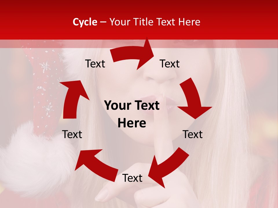 Merry Christmas Attraktive Nichts Verraten PowerPoint Template