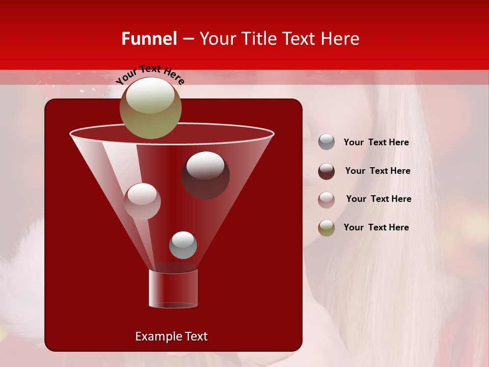 Merry Christmas Attraktive Nichts Verraten PowerPoint Template